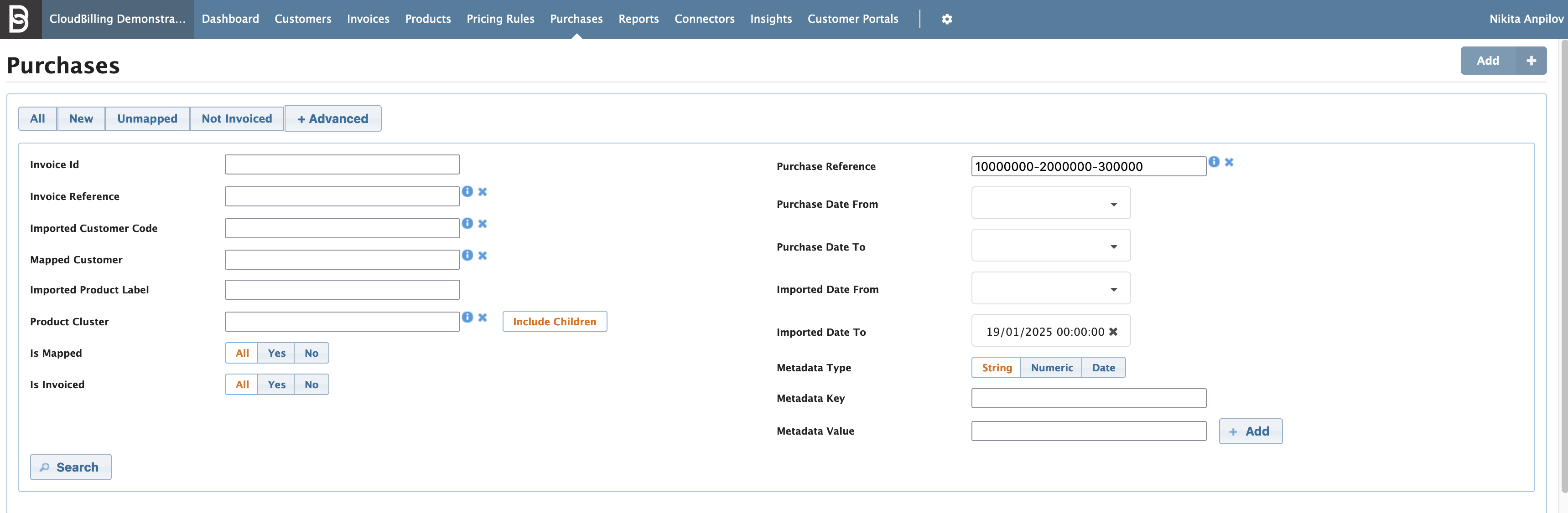 Figure Connector Errors - AWS 1: Identifying excess purchases